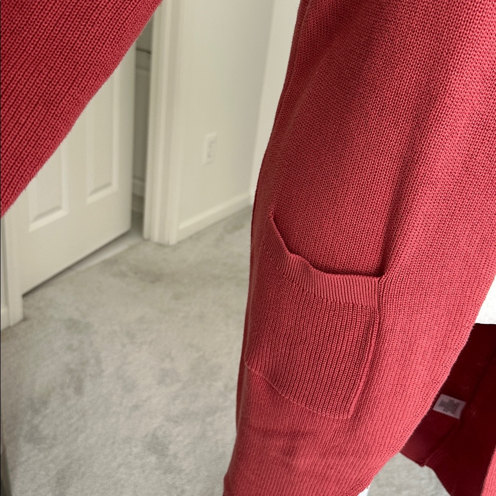BP Open Front Ribbed Cardigan Sweater - Picture 3 of 8